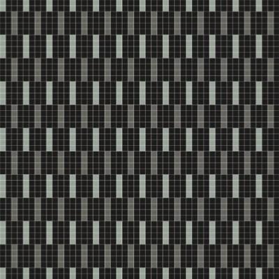 Mosaïque carrelage décor stairs noir blanc gris 4 cm par 1 M²