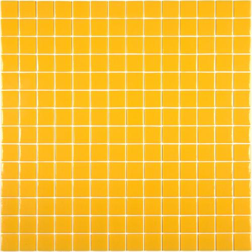 Jaune orange poussin mosaïque émaux 2.3 cm brillant par M² 