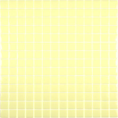 Jaune clair Vintage mosaïque émaux brillant pleine 2,3 cm masse par M² 