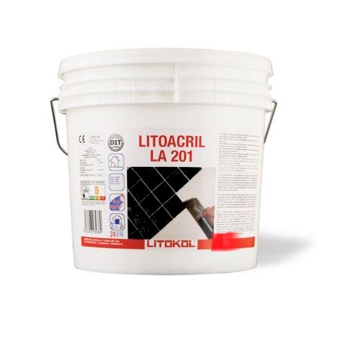 Mortier colle blanc prêt à l'emploi litoacril LA201 par 5 kilos