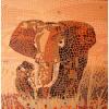 Afrique image en mosaïque sur le thème africain