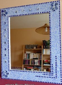 miroir avec micro et galet de Corinne