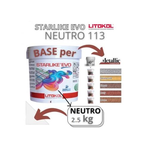 Starlike époxy neutro EVO 113  par 2.5 kilos