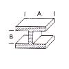 Plomb en H pour vitrail 6 mm par 4.5 mm demi-dur vendu par 25 kilos